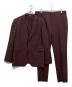 BURBERRY LONDON（バーバリーロンドン）の古着「ウールセットアップスーツ」｜ボルドー