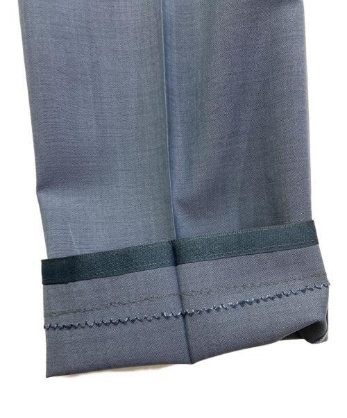 HUGO BOSS（ヒューゴ ボス）HUGO BOSS (ヒューゴ ボス) ウールモヘヤ3ピーススーツ ブルー サイズ:54の古着・服飾アイテム