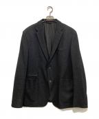 ERMENEGILDO ZEGNAエルメネジルド・ゼニア）の古着「JERSEYWEAR  カシミヤブレンド2Bジャケット　UVC61 DHR 290」｜グレー