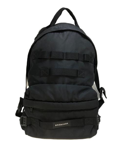 BALENCIAGA（バレンシアガ）BALENCIAGA (バレンシアガ) ARMY MEDIUM マルチキャリーバッグパック ブラックの古着・服飾アイテム