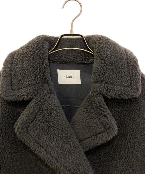 haunt（ハウント）haunt (ハウント) BOA COAT グレー サイズ:36の古着・服飾アイテム
