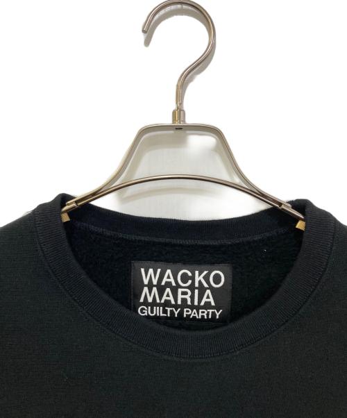 WACKO MARIA（ワコマリア）WACKO MARIA (ワコマリア) HEAVY WEIGHT CREW NECK SWEAT SHIRT ブラック サイズ:Mの古着・服飾アイテム