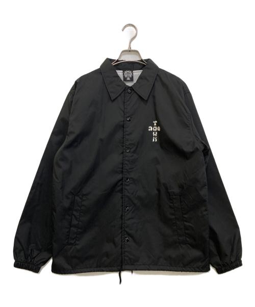 DOG TOWN（ドッグ タウン）DOG TOWN (ドッグ タウン) Cross LOGO COACH JACKET ブラック サイズ:L 未使用品の古着・服飾アイテム
