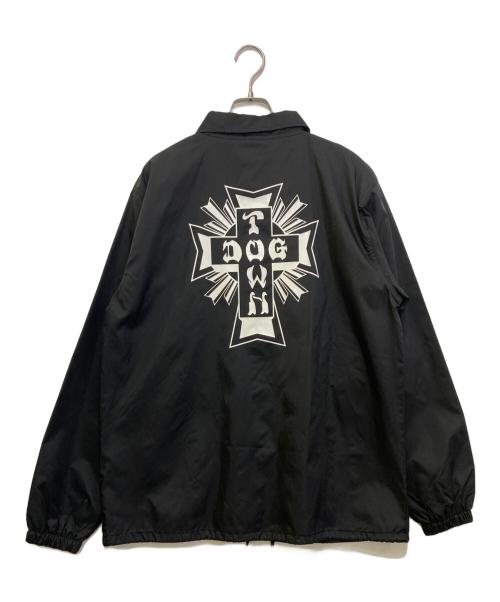 DOG TOWN（ドッグ タウン）DOG TOWN (ドッグ タウン) Cross LOGO COACH JACKET ブラック サイズ:L 未使用品の古着・服飾アイテム