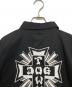 中古・古着 DOG TOWN (ドッグ タウン) Cross LOGO COACH JACKET ブラック サイズ:L 未使用品：8000円