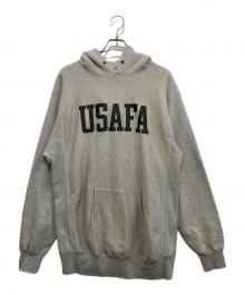 BUZZ RICKSON'S（バズリクソンズ）の古着「USAFA プリントパーカー」｜グレー