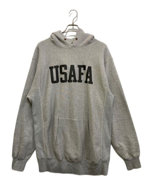 BUZZ RICKSON'S（バズリクソンズ）BUZZ RICKSON'S (バズリクソンズ) USAFA プリントパーカー グレー サイズ:XXLの古着・服飾アイテム
