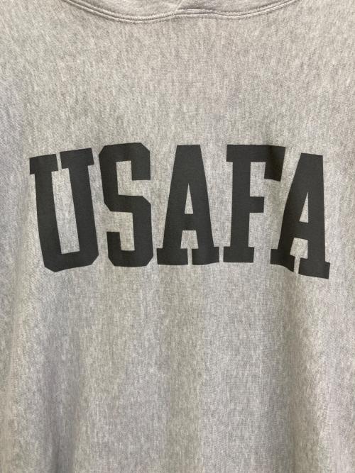 BUZZ RICKSON'S（バズリクソンズ）BUZZ RICKSON'S (バズリクソンズ) USAFA プリントパーカー グレー サイズ:XXLの古着・服飾アイテム