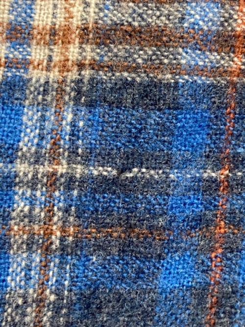 PENDLETON（ペンドルトン）PENDLETON (ペンドルトン) 70`s ウールチェックシャツ ブルー サイズ:Lの古着・服飾アイテム