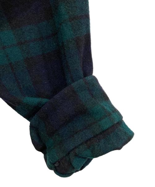 PENDLETON（ペンドルトン）PENDLETON (ペンドルトン) 70`sボートチェックシャツ グリーン サイズ:Sの古着・服飾アイテム