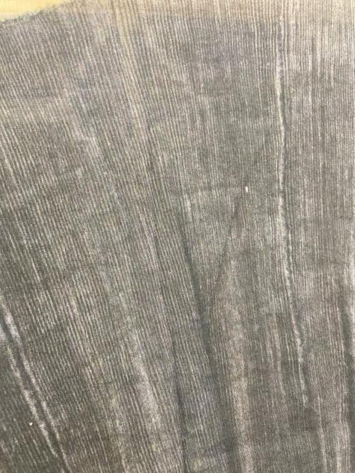 45R（フォーティファイブ・アール）45R (フォーティファイブ・アール) 大判ストール ネイビーの古着・服飾アイテム