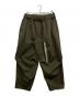 TIGHTBOOTH PRODUCTION（タイトブースプロダクション）の古着「HERRINGBONE BALLOON PANTS　SS25-B06」｜カーキ