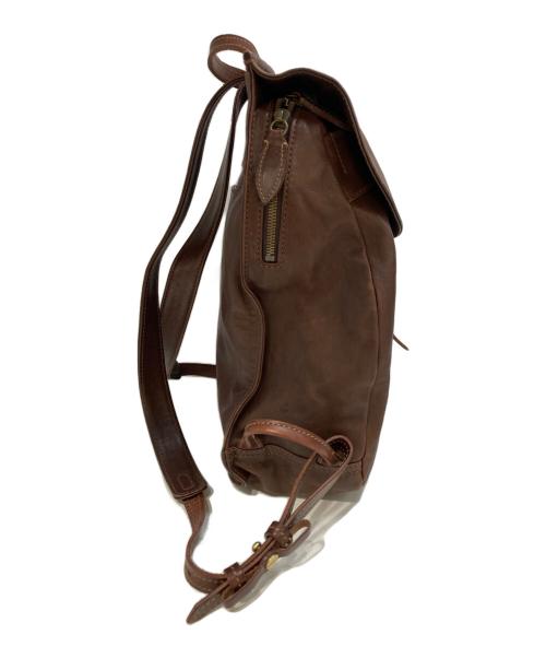 genten（ゲンテン）genten (ゲンテン) レザーリュック ブラウンの古着・服飾アイテム