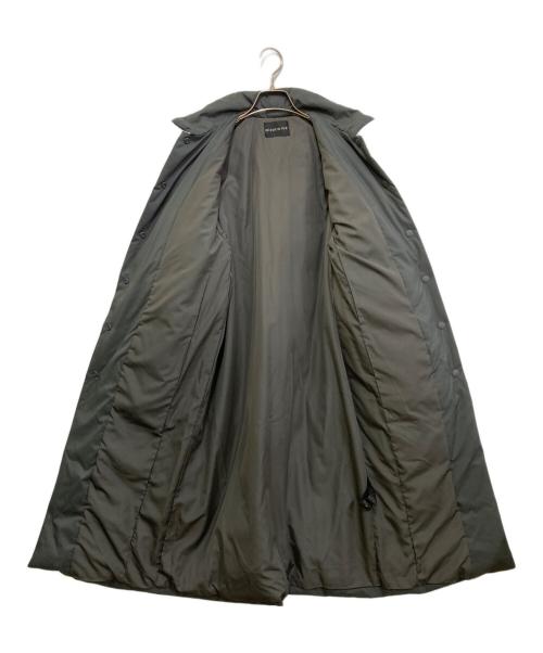 mizuiro-ind（ミズイロインド）mizuiro-ind (ミズイロインド) スナップダウンコート グレー サイズ:サイズ表記なしの古着・服飾アイテム