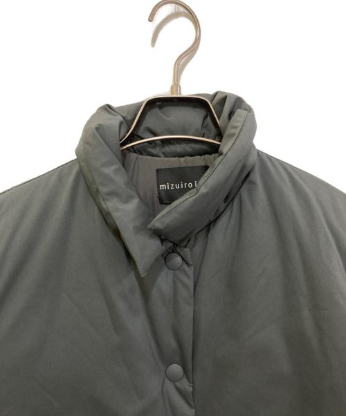 mizuiro-ind（ミズイロインド）mizuiro-ind (ミズイロインド) スナップダウンコート グレー サイズ:サイズ表記なしの古着・服飾アイテム