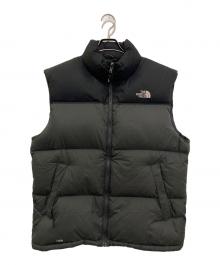 THE NORTH FACE（ザ ノース フェイス）の古着「NUPTSE VEST」｜グレー×ブラック
