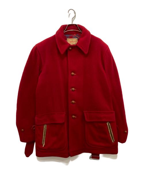 McGREGOR（マクレガー）McGREGOR (マクレガー) ヴィンテージウールコート レッド サイズ:40の古着・服飾アイテム