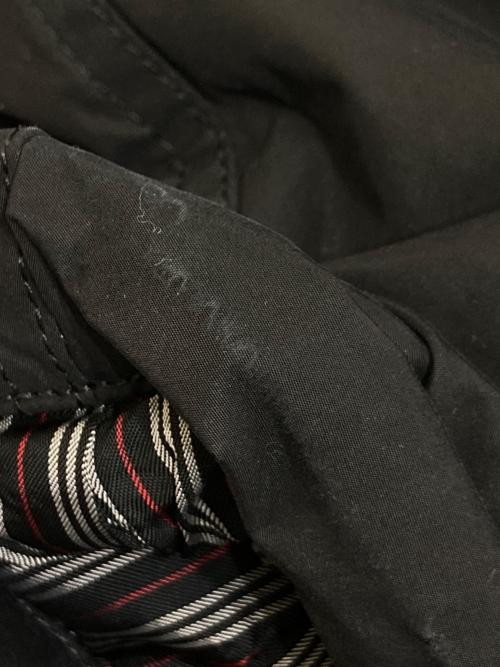 BURBERRY BLACK LABEL（バーバリーブラックレーベル）BURBERRY BLACK LABEL (バーバリーブラックレーベル) 裏地ノバチェックファー付ダウンコート ブラック サイズ:Mの古着・服飾アイテム