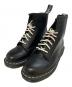 Dr.Martens（ドクターマーチン）の古着「8ホールブーツ ホワイトステッチ」｜ブラック