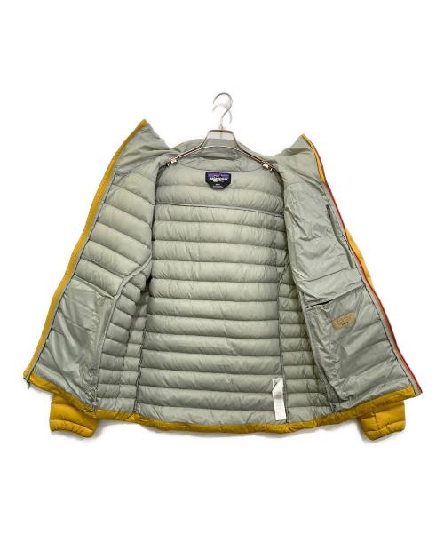 Patagonia（パタゴニア）Patagonia (パタゴニア) ダウン・セーター・フーディ　84702 イエロー サイズ:Mの古着・服飾アイテム