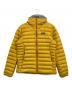 Patagonia（パタゴニア）の古着「ダウン・セーター・フーディ　84702」｜イエロー