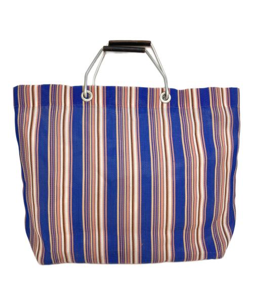 MARNI（マルニ）MARNI (マルニ) フラワーカフェトートバッグ SHMHR08A00 ブルーの古着・服飾アイテム