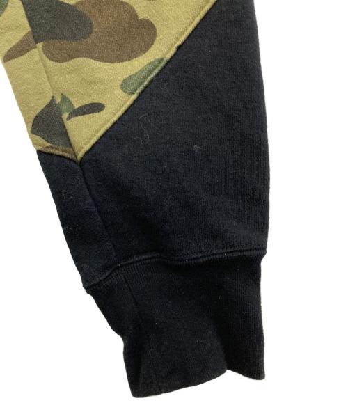 A BATHING APE（ア ベイシング エイプ）A BATHING APE (ア ベイシング エイプ) プリントスウェット　001SWF301010X ブラック サイズ:Mの古着・服飾アイテム
