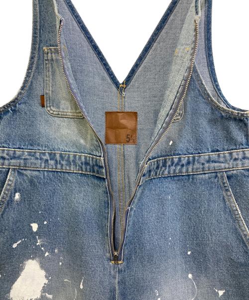 Spick and Span（スピック＆スパン）Spick and Span (スピック＆スパン) 5 1/2 OVERALLS DENIM インディゴ サイズ:Fの古着・服飾アイテム