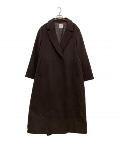 中古・古着通販】crewre (クルー) アジャスタブルウールロングコート 