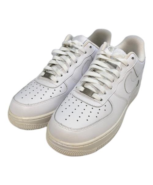 NIKE（ナイキ）NIKE (ナイキ) AIR FORCE1 ホワイト サイズ:26.5の古着・服飾アイテム