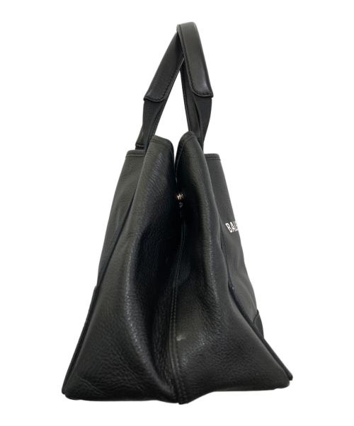 BALENCIAGA（バレンシアガ）BALENCIAGA (バレンシアガ) ネイビーカバス S トートバッグ　339933 ブラックの古着・服飾アイテム