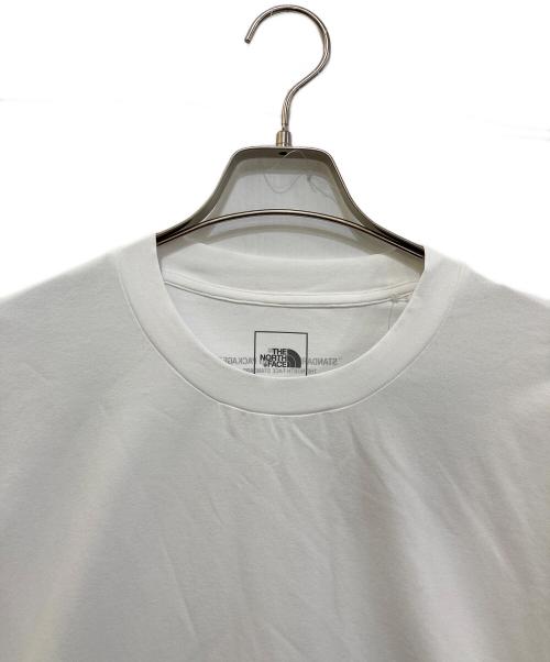 THE NORTH FACE（ザ ノース フェイス）THE NORTH FACE (ザ ノース フェイス) L/S STANDARD HEM LOGO TEE　NT32534R ホワイト サイズ:XLの古着・服飾アイテム
