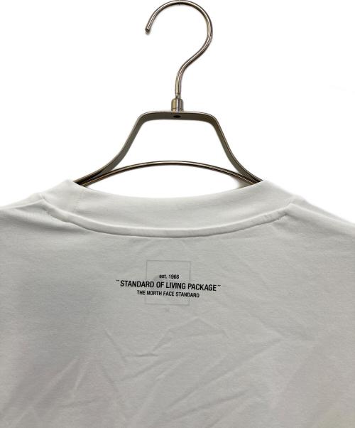 THE NORTH FACE（ザ ノース フェイス）THE NORTH FACE (ザ ノース フェイス) L/S STANDARD HEM LOGO TEE　NT32534R ホワイト サイズ:XLの古着・服飾アイテム