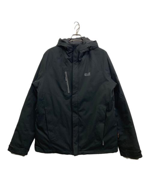 Jack Wolfskin（ジャック ウルフスキン）Jack Wolfskin (ジャック ウルフスキン) TROPOSPHERE ダウンジャケット　1106901 ブラック サイズ:XXLの古着・服飾アイテム
