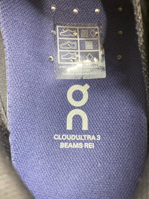 on（オン）on (オン) BEAMS (ビームス) Cloudultra 3SP Iron Black　3MF30721481 ネイビー サイズ:25.5の古着・服飾アイテム