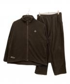 FreshServiceフレッシュサービス）の古着「FLEECE TRACK SUIT」｜ブラウン