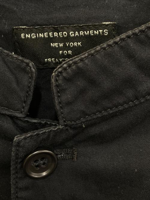 Engineered Garments（エンジニアドガーメンツ）Engineered Garments (エンジニアドガーメンツ) FREAK'S STORE (フリークスストア) 別注 New Nehru Jacket ブラック サイズ:Sの古着・服飾アイテム