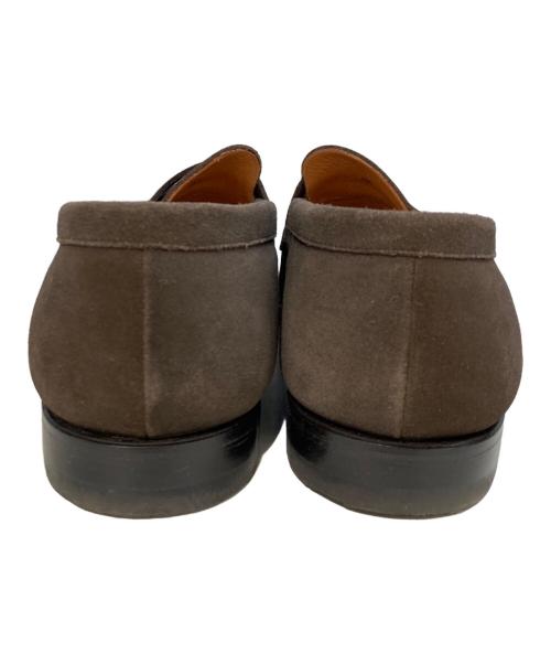 SCOTCH GRAIN（スコッチグレイン）SCOTCH GRAIN (スコッチグレイン) スウェードローファー ブラウン サイズ:27の古着・服飾アイテム