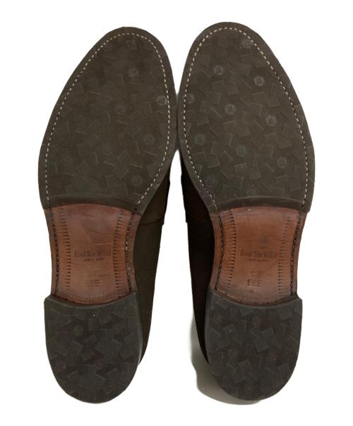 SCOTCH GRAIN（スコッチグレイン）SCOTCH GRAIN (スコッチグレイン) スウェードローファー ブラウン サイズ:27の古着・服飾アイテム