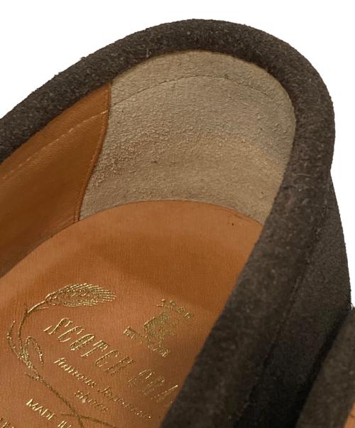 SCOTCH GRAIN（スコッチグレイン）SCOTCH GRAIN (スコッチグレイン) スウェードローファー ブラウン サイズ:27の古着・服飾アイテム