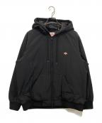 DANTONダントン）の古着「LIGHT DOWN HOODED JACKET」｜ブラック