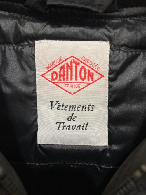 DANTON（ダントン）DANTON (ダントン) LIGHT DOWN HOODED JACKET ブラック サイズ:XLの古着・服飾アイテム