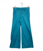 doubletダブレット）の古着「DOUBLE RECYCLE PET BOTTLE TROUSERS」｜ブルー