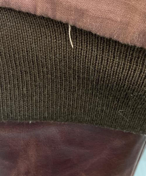 BRONX（ブロンクス）BRONX (ブロンクス) A-2 フライトジャケット バーガンディー サイズ:36の古着・服飾アイテム