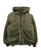 AVIREXアヴィレックス）の古着「FADE JACKET」｜オリーブ