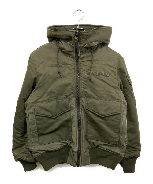 AVIREX（アヴィレックス）AVIREX (アヴィレックス) FADE JACKET オリーブ サイズ:Mの古着・服飾アイテム