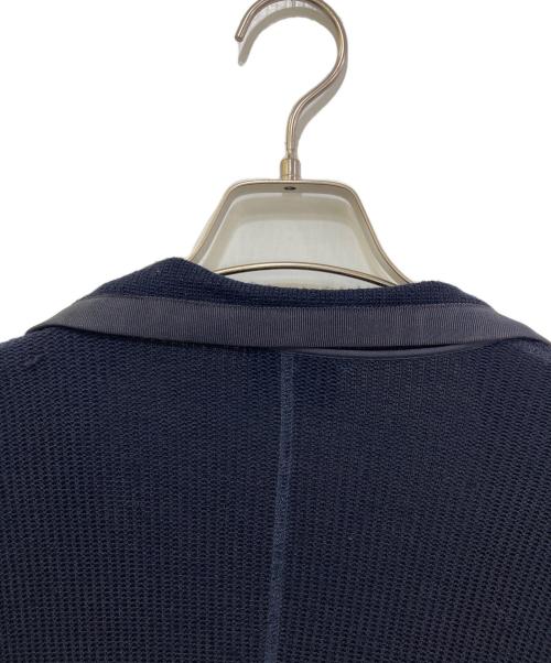 GIORGIO ARMANI（ジョルジョアルマーニ）GIORGIO ARMANI (ジョルジョアルマーニ) ニットジャケット ネイビー サイズ:48の古着・服飾アイテム