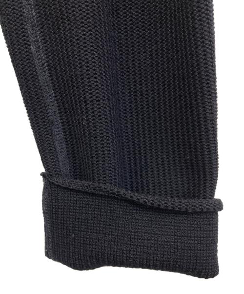 GIORGIO ARMANI（ジョルジョアルマーニ）GIORGIO ARMANI (ジョルジョアルマーニ) ニットジャケット ネイビー サイズ:48の古着・服飾アイテム