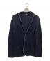 GIORGIO ARMANI（ジョルジョアルマーニ）の古着「ニットジャケット」｜ネイビー