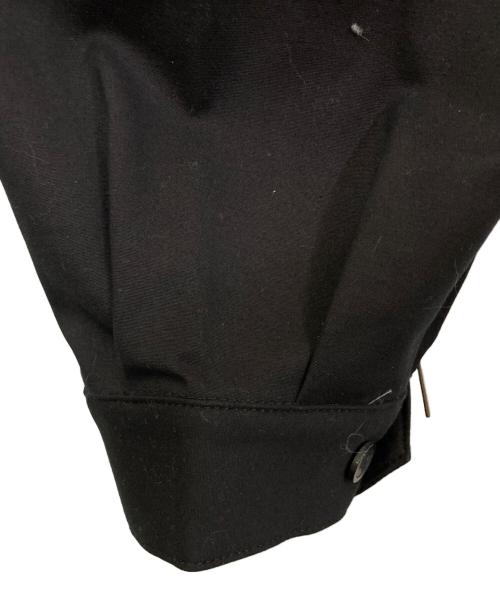 EMPORIO ARMANI（エンポリオ アルマーニ）EMPORIO ARMANI (エンポリオ アルマーニ) サイドアジャストスラックス ブラック サイズ:48 未使用品の古着・服飾アイテム